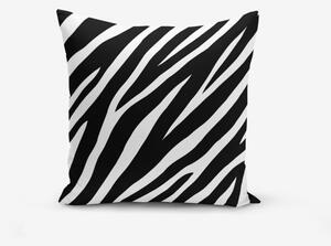 Черно-бяла калъфка за възглавница с памук Зебра, 45 x 45 cm - Minimalist Cushion Covers