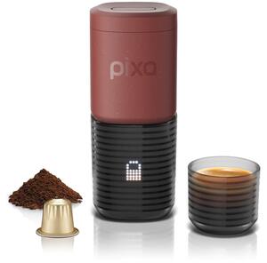 Електрическа преносима кафемашина Wacaco Pixapresso, 20 бара, червена