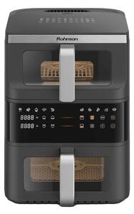 Фритюрник с горещ въздух Rohnson R-2892, 2500W, 10L, черен