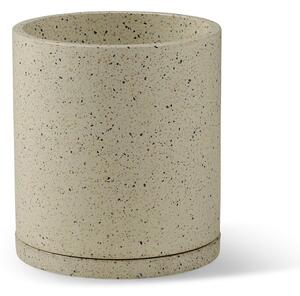 Комплект от 2 бели саксии, ø 26 cm Terrazzo - Bonami Selection