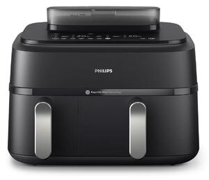Фритюрник с горещ въздух Philips NA551/00, 9L, 2750W, черен