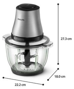 Електрически чопър Philips HR1503/00, 450W, 2L, сив
