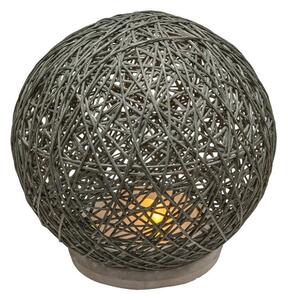 Нощна лампа Ball, антрацит, LED, батерия, 18.5x18 см