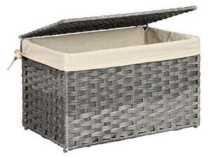 Кутия за съхранение, Songmics, RST56WG, 65 L, 55.5 x 34 x 34 см