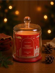 Sinsay - Ароматна свещ Merry Cranberry - червeн