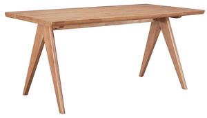 Маса Winslow от гума, цвят светъл орех 160x85x75см