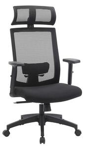 Стол за офис Songmics Черен 65x53x126 см