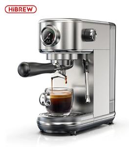 Кафемашина за еспресо HiBrew H10B, 20 бара, сива