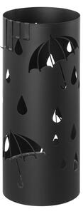 Стойка за чадър Songmics Black 17x17x41 cm