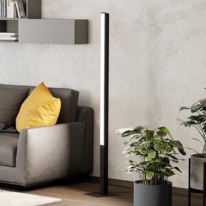 EGLO connect LED подова лампа Simolaris-Z, Затъмняване, Черен, Дневна/трапезария, Метал, Модерен