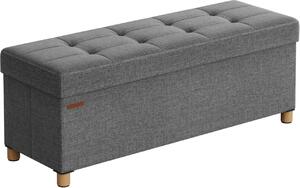 Скрин за съхранение Сив Songmics 38 x 110 x 40 см