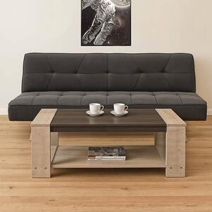 Мебели за дневна комплект 2 части Beat тъмно сиво 175x97x74 cm