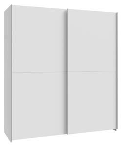 Гардероб с 2 врати Noez I White 170.5x61x190.5 cm
