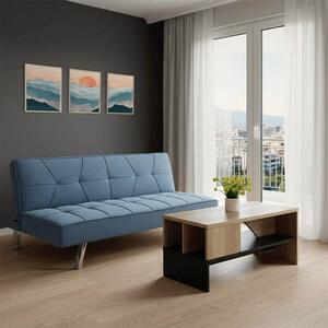 Комплект мебели за всекидневна 2 бр. Groove Светлосин 175x83x74 см