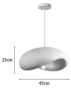 LED полилей Ferecon Бял 45x45x25 см
