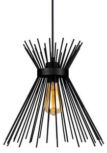 LED полилей Candle I Черен 25x25x30 см