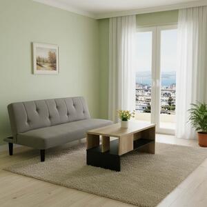 Комплект мебели за всекидневна от 2 части Ambience Тъмносив 167x77x73 см