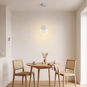 LED полилей, Ganden, Pako, бял, 26,5x26,5x20 см
