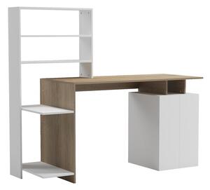 Работно бюро с библиотека Meza Pako World Sonoma 146,3x55x128,8 см