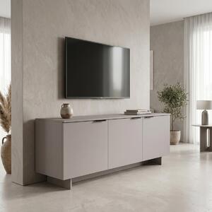 Comoda TV, Beldon, Gri, 150x42x55 cm