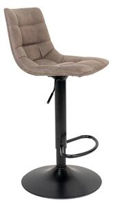 Scaun de bar tapitat Middelfart, Maro, 45x43x88/108 cm