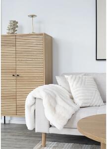 Perna decorativa Albany, Alb, 45x45 cm