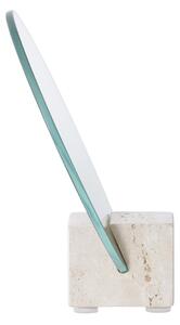 Oglinda de masa, Bej, 6.5x18x18 cm