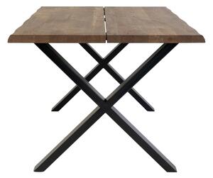 Masa dining Toulon, Gri, 140x95x75 cm