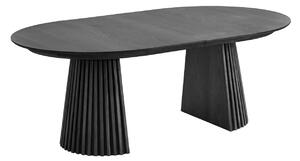 Masa dining Osaka, Negru, 200x120x75 cm