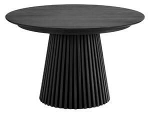Masa dining Osaka, Negru, 120x120-160-200x75 cm