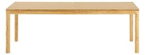 Masa dining Bowen, Natural, 320x100x75 cm, Stejar