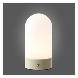 Lampa de masa reincarcabila Ashford, Bej, 9x9x18 cm