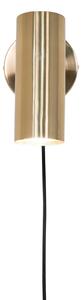 Lampa de perete Paris, Auriu, 15x10x22 cm