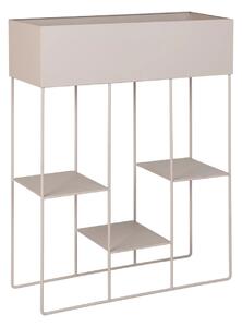 Jardiniera etajata pentru plante Planter, Nisip, 60x25x80 cm