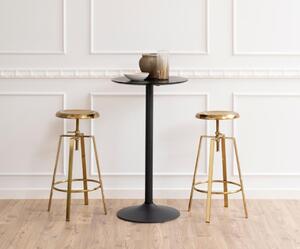 Scaun de bar Goose, Auriu, 87x41x41 cm