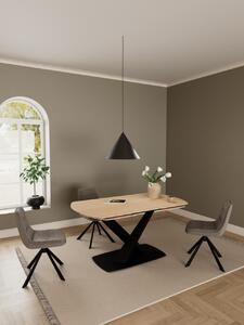Masa dining Morella, Maro, 77x240x90 cm