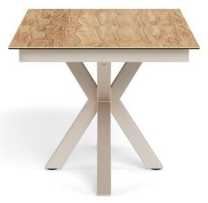 Masa dining Heaven V1, Natural, 76x210x90 cm