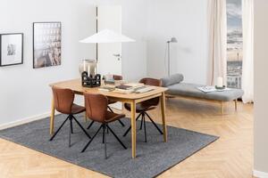Masa dining Montreux, Natural, 75x219x90 cm