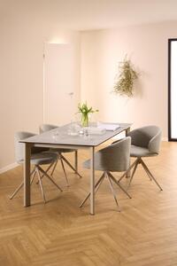 Masa dining Palermo, Gri, 75x160x90 cm