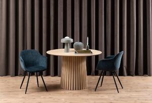 Masa dining Christo, Alb, 75x120x120 cm