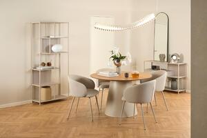 Masa dining Soli V1, Natural, 75x120x120 cm