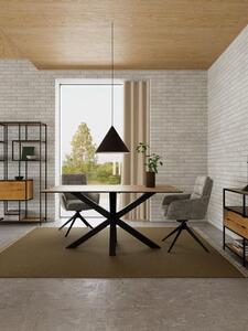 Masa dining Heaven, Natural, 75.5x160x90 cm