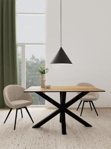 Masa dining Heaven, Natural, 75.5x135x80 cm