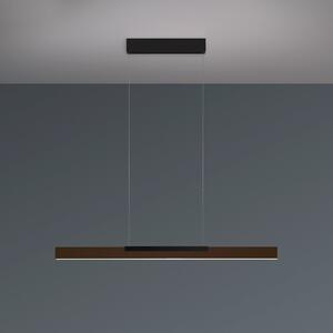 BOPP Bopp LED висяща лампа Nano 2.0, дължина 100 cm, бронз/черно, Затъмняване, Бронзов / античен месинг, Дневна/трапезария, Алуминий, Модерен