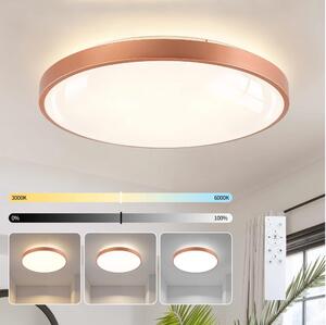 BRILAGI - LED димируемо осветително тяло GLASS POOL DOUBLE LED/80W/230V 60 cm медно + с дистанционно управление