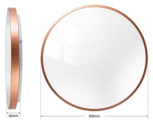 BRILAGI - димируемо LED осветително тяло GLASS POOL DOUBLE LED/60W/230V, 50 см, медно + дистанционно управление