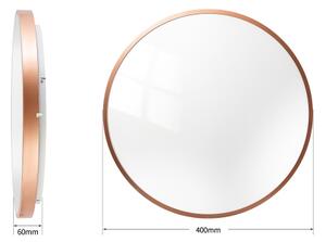 BRILAGI - димируемо LED осветително тяло GLASS POOL DOUBLE LED/48W/230V 40 cm медно + DO