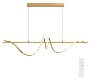 BRILAGI - LED димируем полилей на кабел SIGNATURE LED/50W/230V 120 cm златист + дистанционно управление