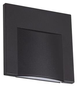 Kanlux 33333 - LED Лампа за стълбище ERINUS LED/0,8W/12V 4000K черна