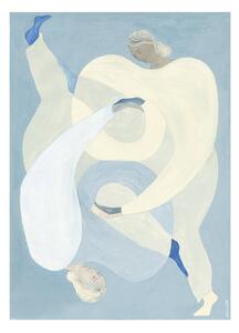 Постер 50x70 cm Hold You - Blue – Sofia Lind – The Poster Club